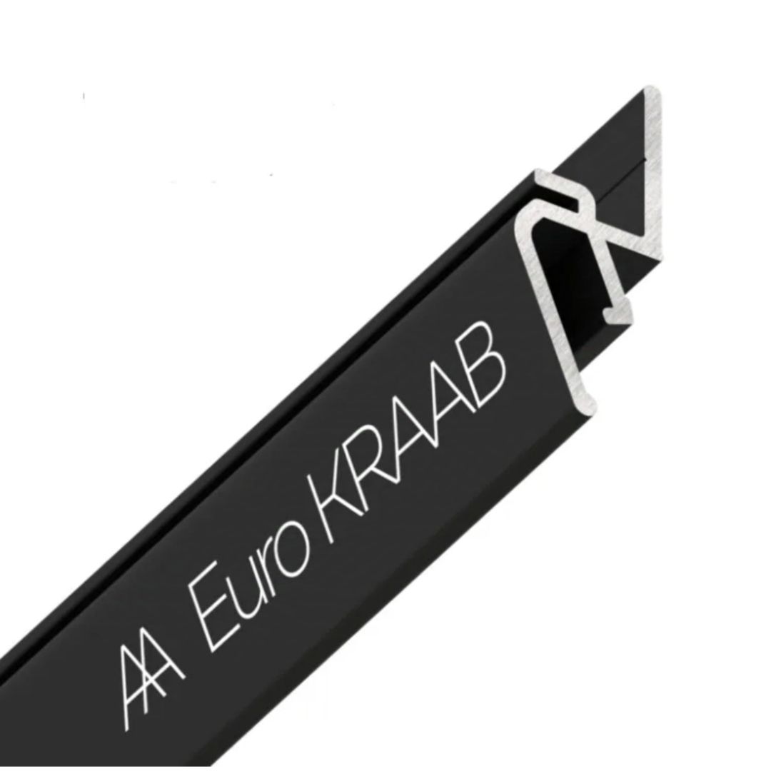 Профиль Kraab EuroKraab теневой потолочный Черный (2,0м) 100 м/уп
