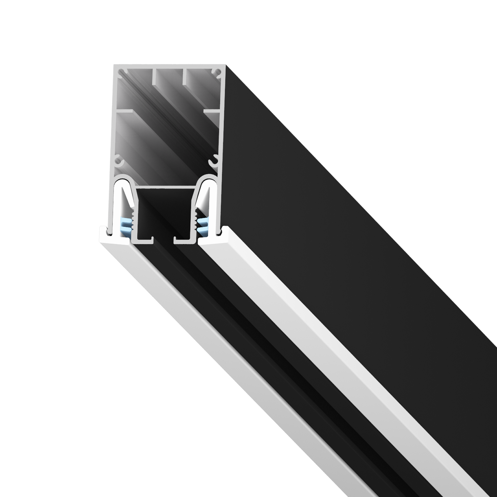 Заглушка торцевая LumFer Clamp Cornice Uno металл Белый (комплект внутр/внеш)