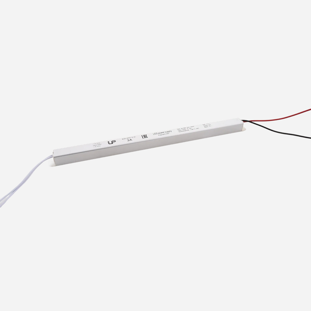 Блок питания LEDS POWER Super Slim карандаш 24V 72Вт 2